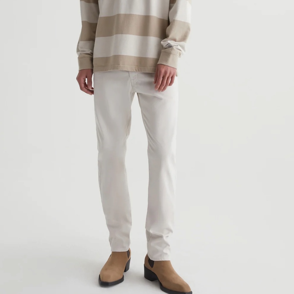 Adriano Goldschmied AG Tellis Sud Sueded Modern Slim in Pebble Creek 31x34